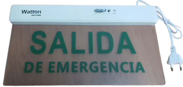 Señal de Salida Luminosa de Emergencia